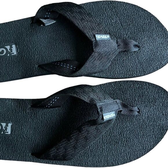 Teva Men Sz 10 Brick Black
Synthetic sole Durable Rubber Flip Flops - Picture 9 of 15